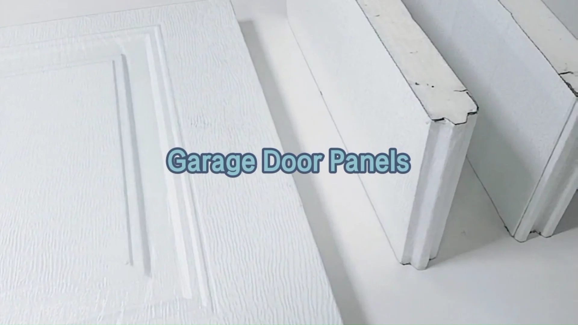 Garage 3 Portes 9x 21 Galvanized Double Large Modern Garage Door Panels