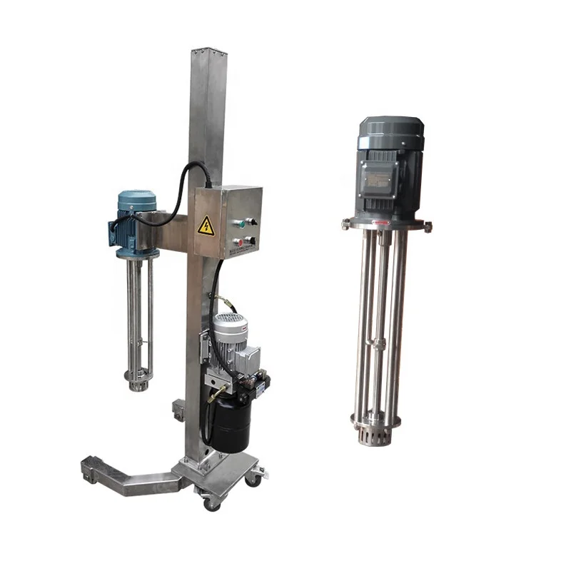 Vertical High Shear Homo Mixer Batch Homogenizer for Cosmetics
