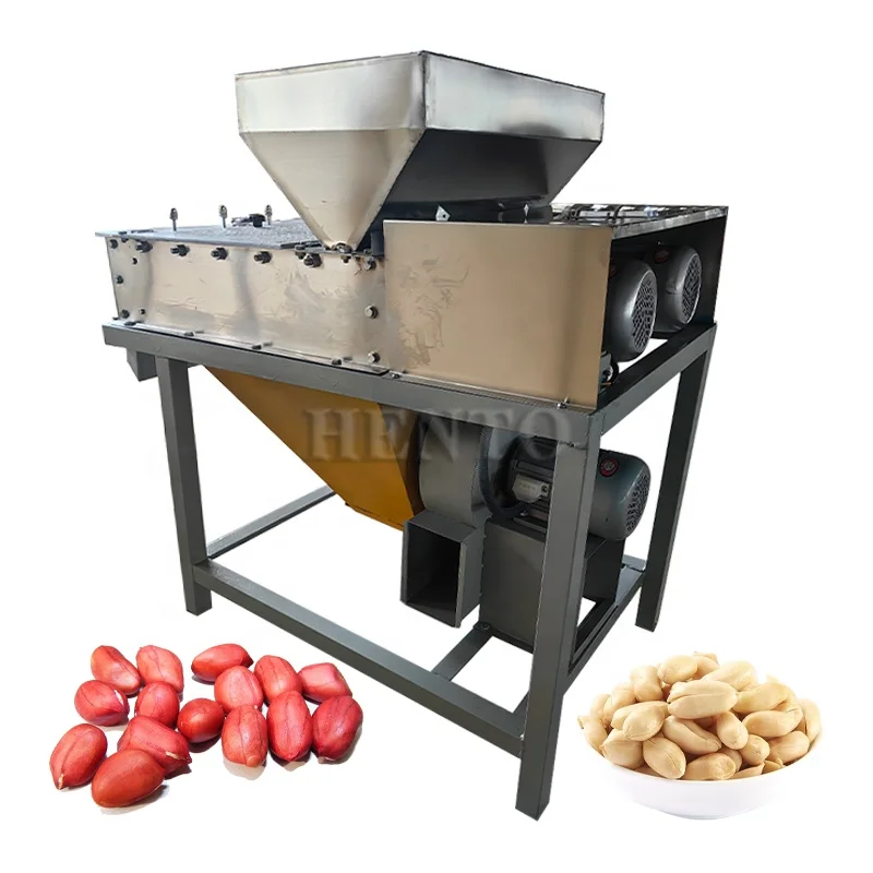 Factory Price Groundnut Cleaning and Peeling Machine / Peanut Dry Air Peeling Machine / Peanut Machine Peel Remover