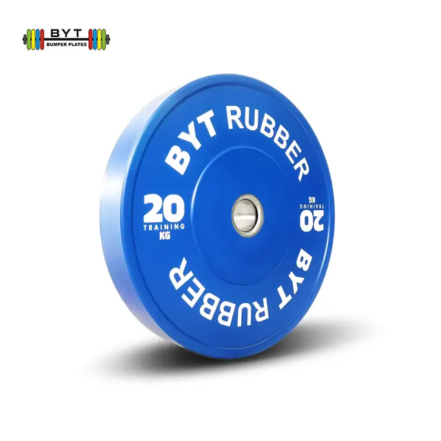 Weight lifting high quality fitness equipment barbell  bumper plate