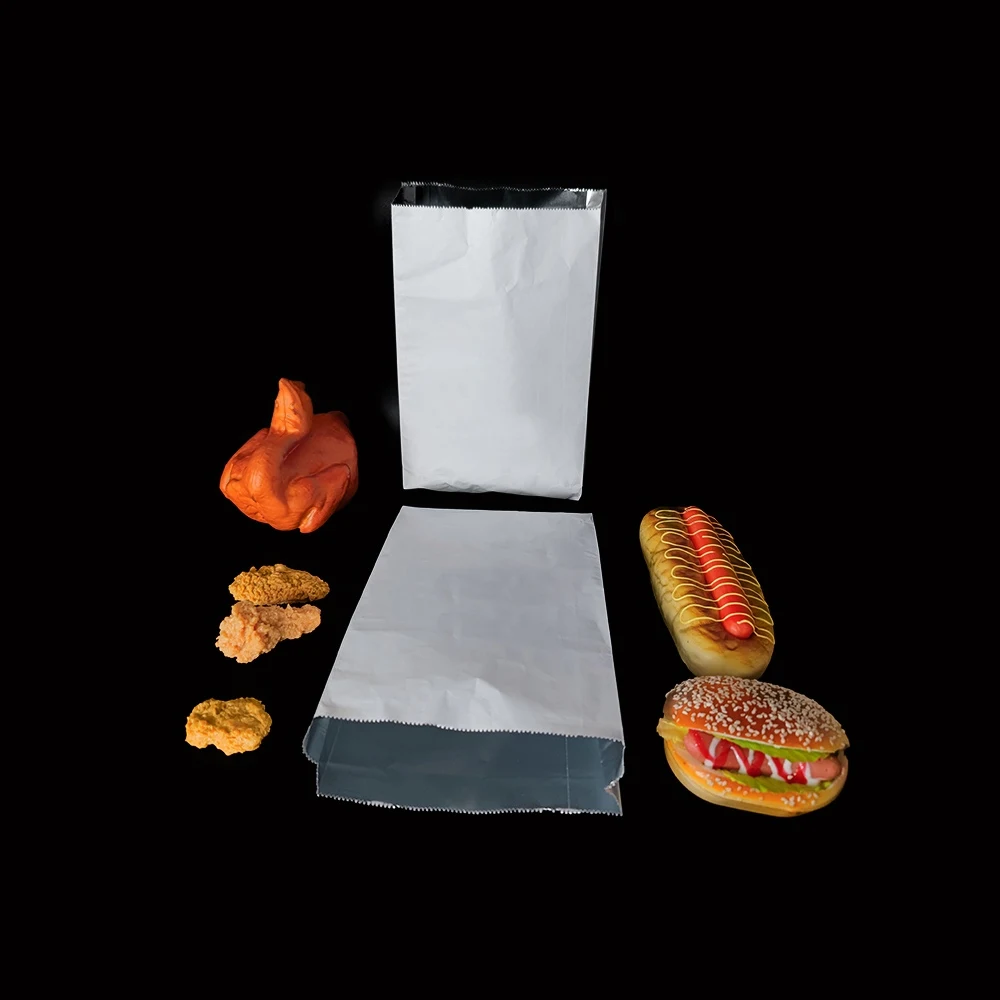 Lunch Custom Printed Foil Bags Paper Bag For Ice Cream