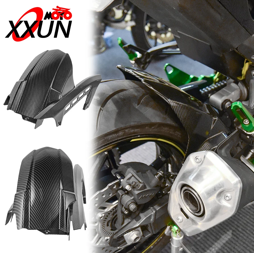 XXUNオートバイリアタイヤフェンダーハガーマッドガードカワサキZ900RS