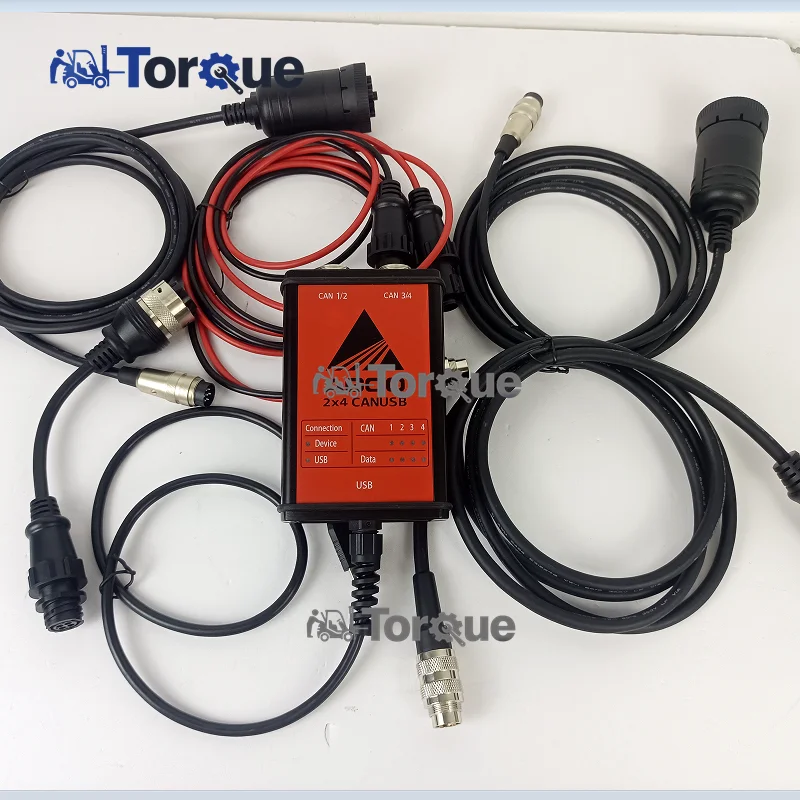 Heavy Duty Scan Tool AGCO CANUSB 2X4 DIAGNOSTIC Tool for AGCO Agricultural Machinery FENDT Tractor AGCO DIAGNOSTIC KIT CANUSB