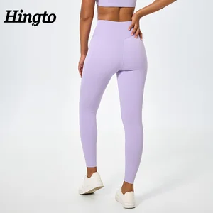 OEM Butter Soft Breathable Gym Legging Compression Women High Waisted Leggings Slimming Yoga Pants Squat Proof Workout Leggings