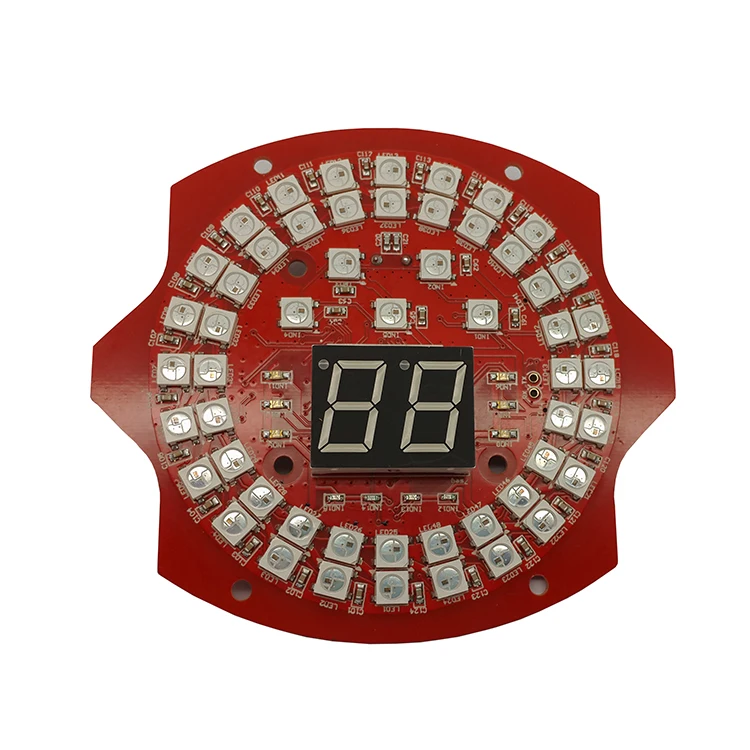 circle lamp pcb led pcb board 94v0 rohs pcb board and circuit diagram