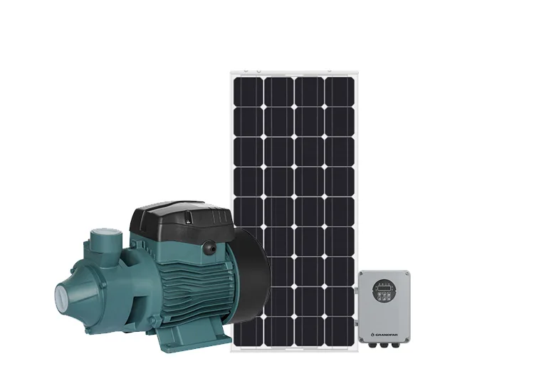 GRANDFAR SQB Mini Solar Water Pump 24V DC 0.28HP Surface Brush Solar Power Booster Water Pump for Irrigation details