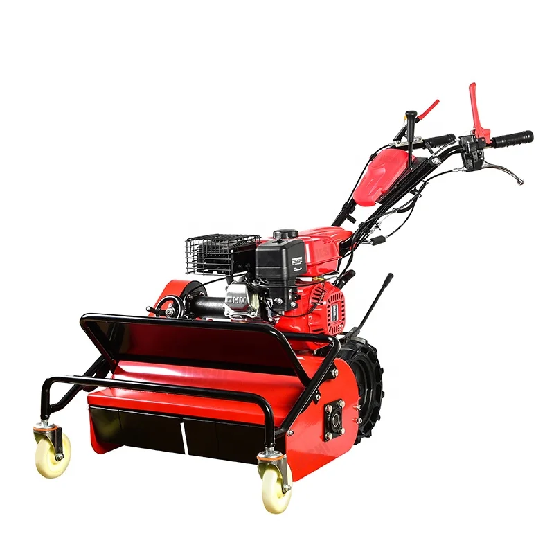 Professional Small Loncin Engine 4 Cycle 196CC Gasoline Hammer Flail Mowers Brush Cutter