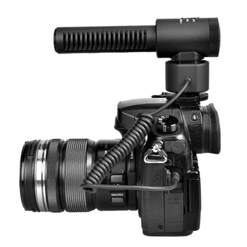 COMICA CVM-V20 Cardioid Polar Pattern Condenser Shotgun Video Microphone on Camera Mic for DSLR Cameras Smartphones detail image