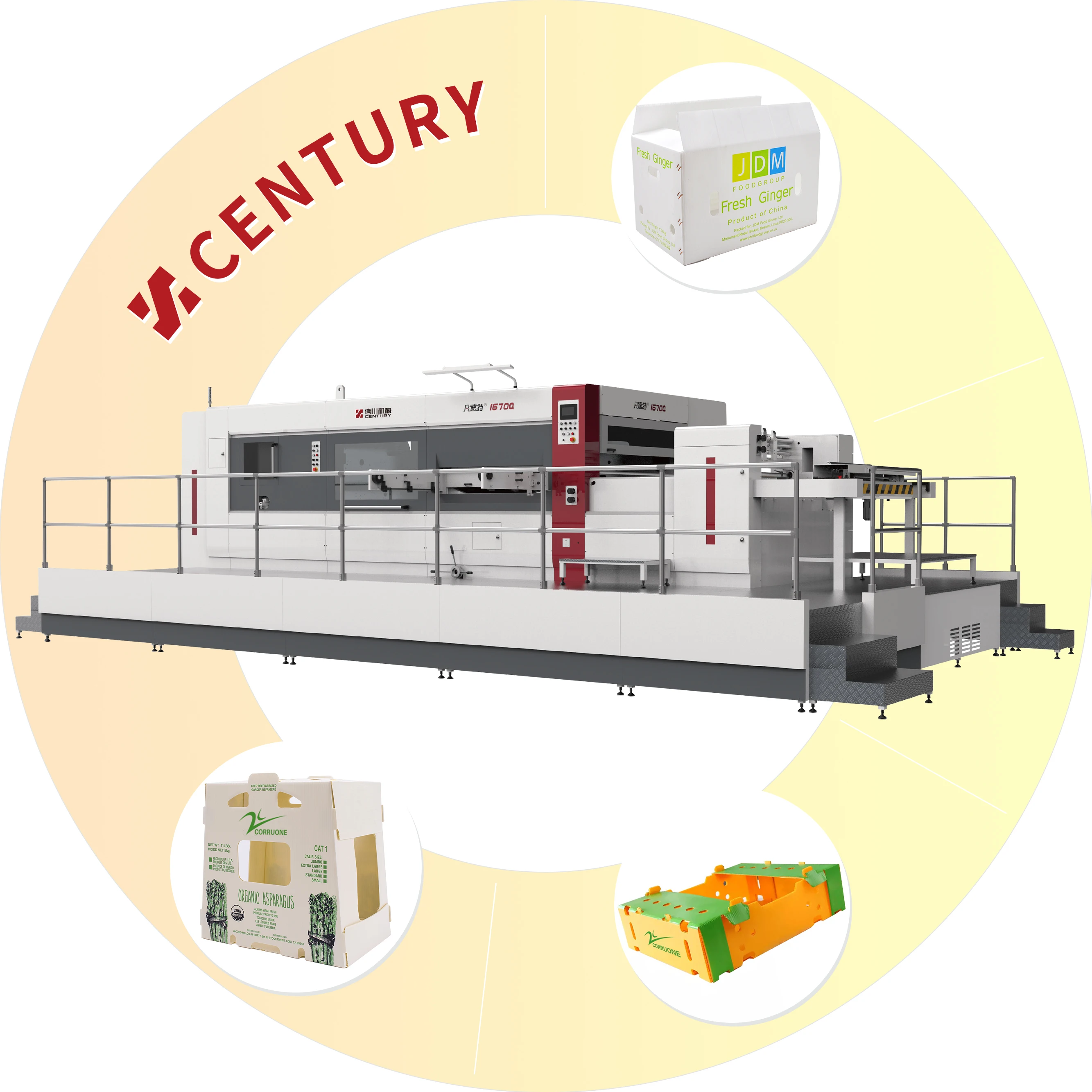 Hot Sale Used Automatic Paper Printing 1500Q flat bed die cutting machine and box cutting machine