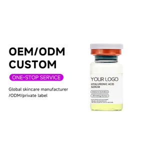 OEM ODM Anti Aging Anti-Wrinkle Skin Care Whitening Moisturizing Retinol Revitalizing Facial Hyaluronic Acid Essence Face Serum