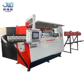 Automatic Stirrup Bender Machine Construction 4-12 Dual Wire Rebar Bending Machine Stirrup Bending Straightening Cutting Machine