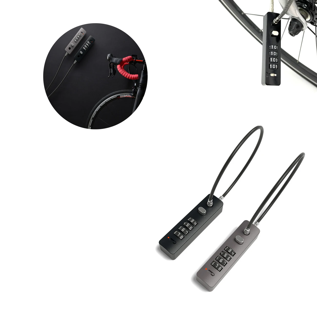 Reygeak Bicycle Equipment Outdoor Sliding Door Code Locks 4digit