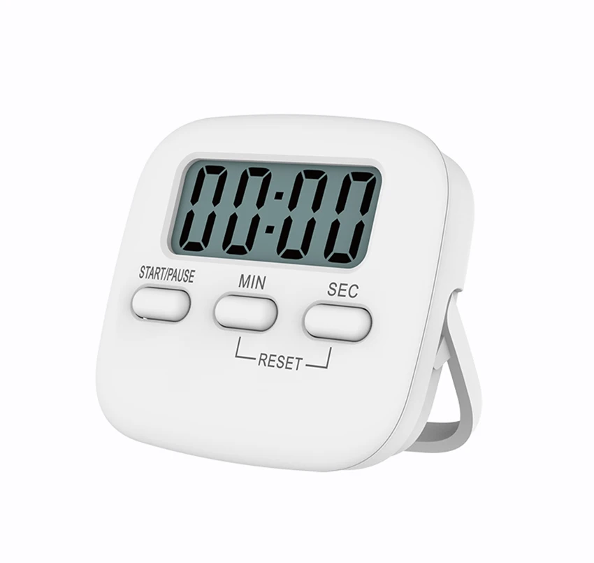 Digital LCD Display Kitchen Timer electronic square Kitchen countdown alarm magnet clock Timer Kitchen timer