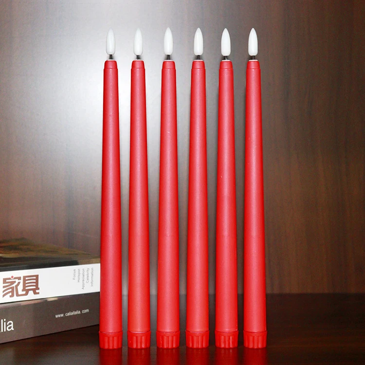 Holiday Lighting Long Plastic Realistic Bright Battery Black Flameless