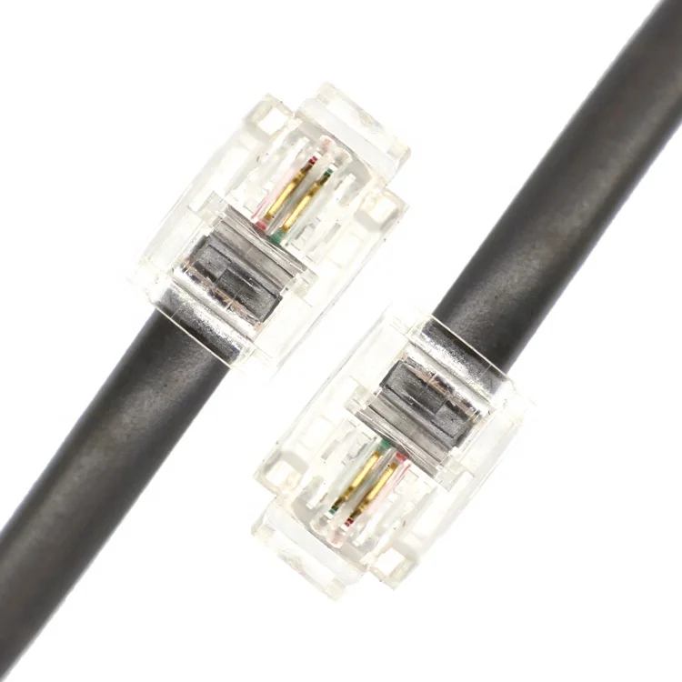 RJ9 RJ10 RJ11 to RJ11 6P2C Intercom ADSI Telephone Cable