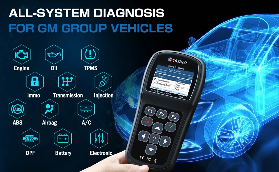 cgsulit sc530 professional automotive car diagnostic