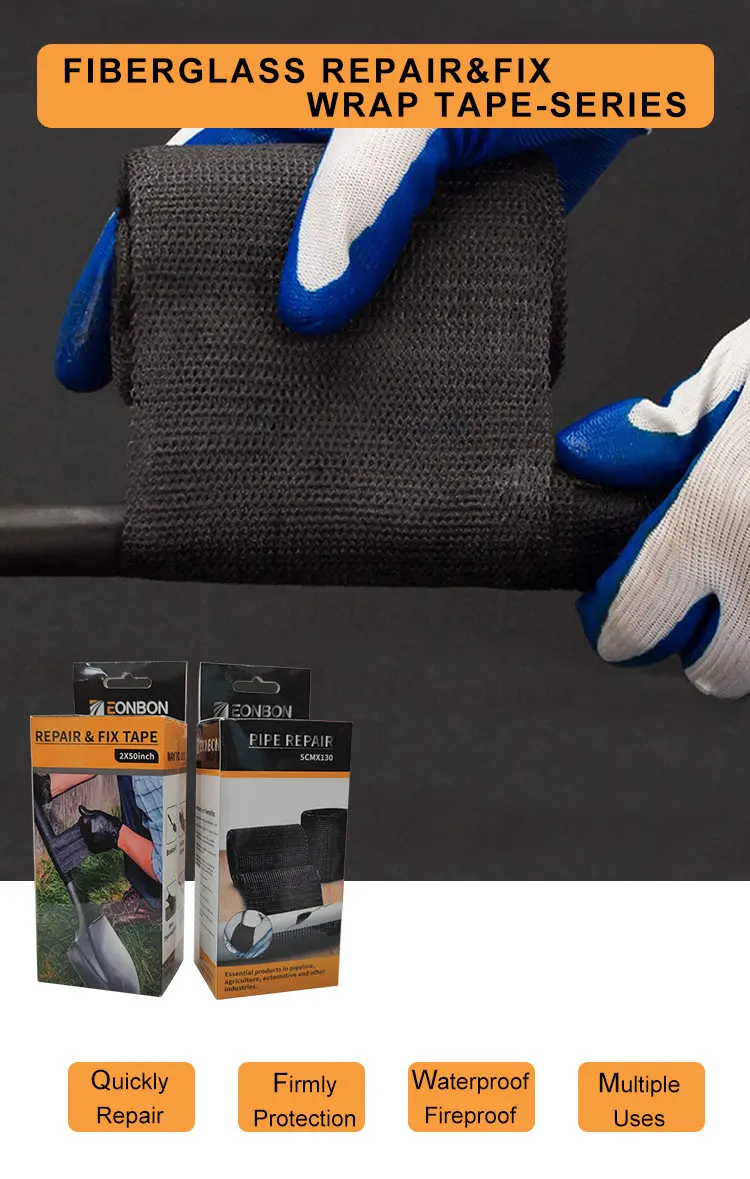 Eonbon Wholesale Fiberglass Repair Kit Fiber Glass Fix Tape Water Pipe