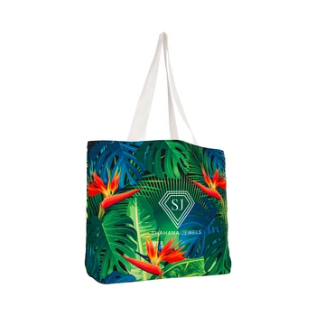 HOT Sale Canvas bag OEM Custom printing shopping bag reusable women tote bag