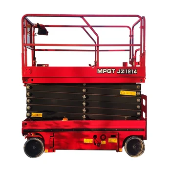 Mobile electric high-altitude operation lifting platform small fully automatic walking scissor lift
