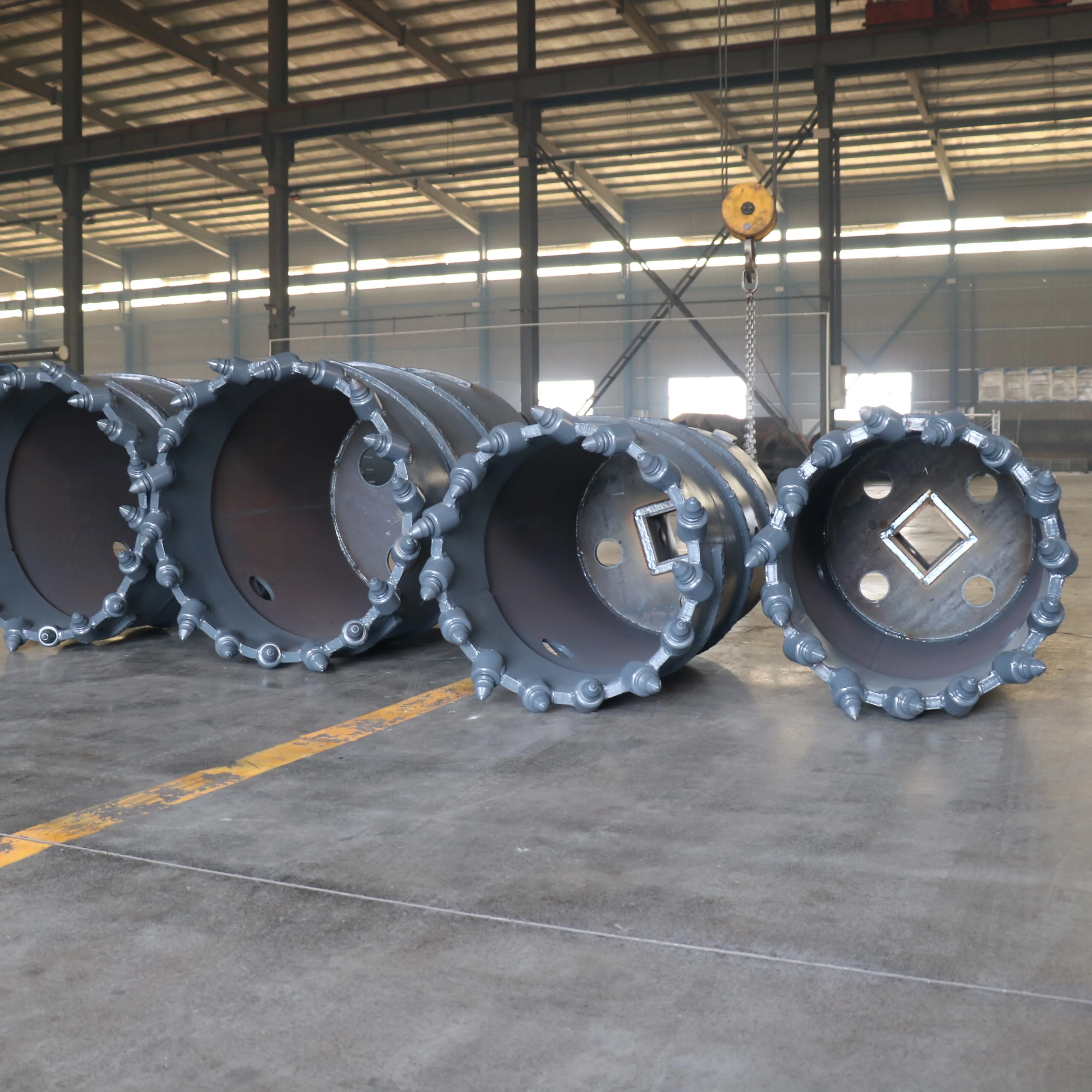 OEM Bauer Soilmec Drilling Tools Core Barrel Rock Bucket with Bullet ...