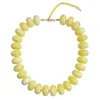 Collana giallo latte e limone