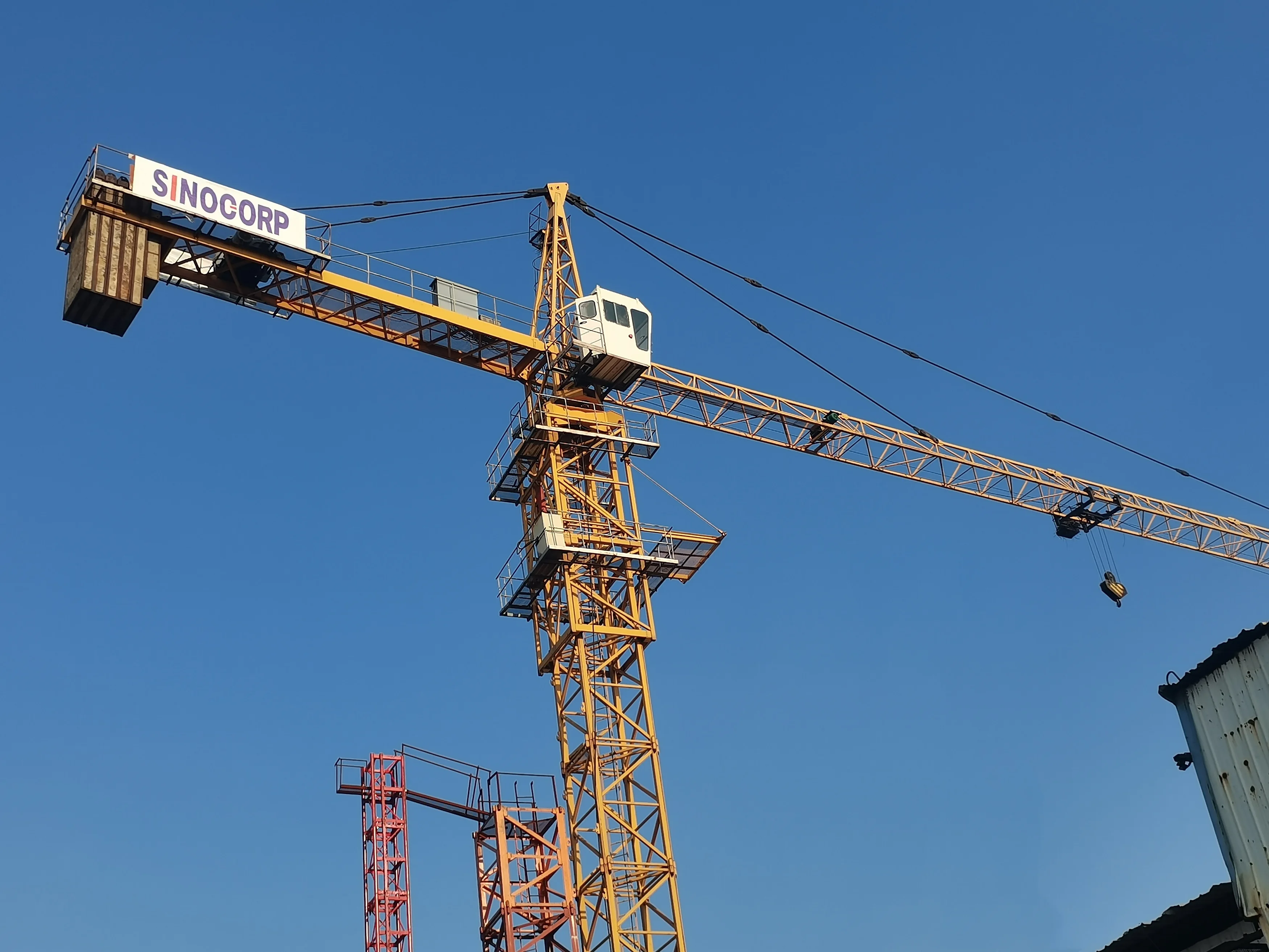 Tower Crane Qtz160 Types Of Tower Crane Tower Crane Sale - Buy ...