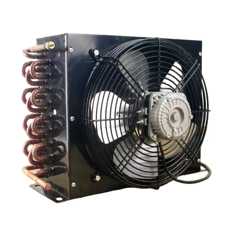 Copper Tube Small Ac Condenser Aluminum Fin Small Ac Condenser