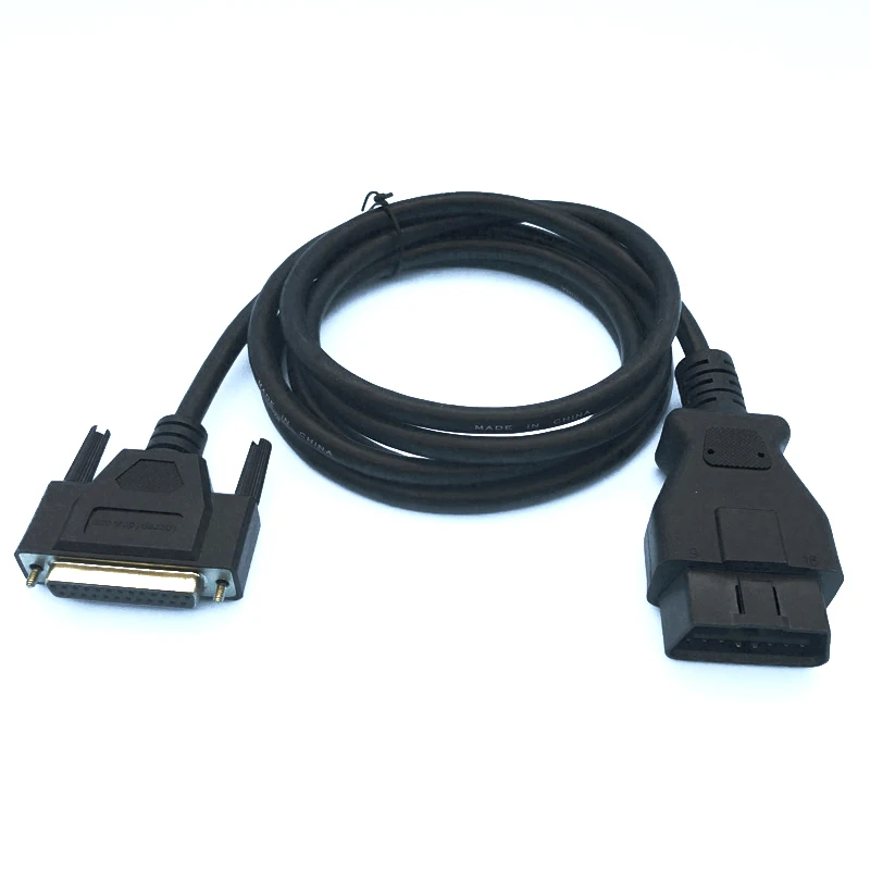 product hdb25pin to obd ii 16pin male obd diagnostic cable  obd extension cable car diagnose cable-2