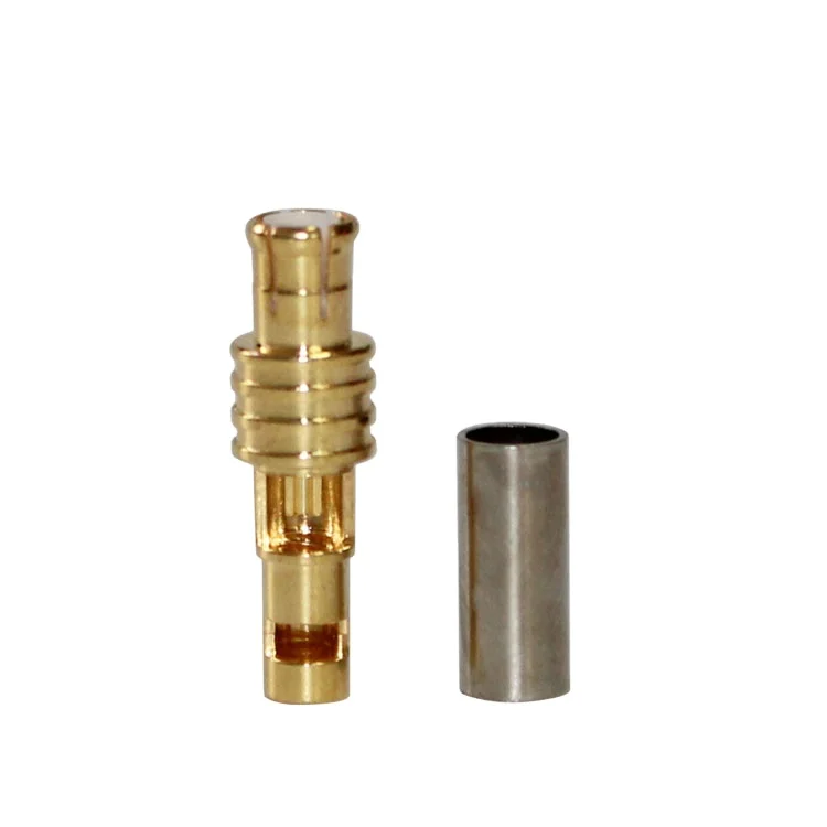 Directly Supplied by Manufacturer MCX-J178 Copper RF Coaxial Connector MCX Male Connector for RG178 Cable