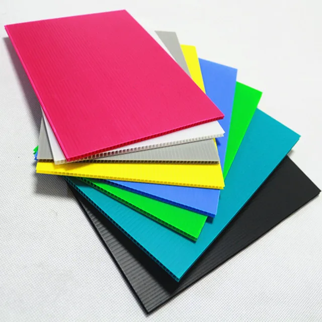 Wholesale 4mm Corrugated Plastic Sheets 4x8 Eco-friendly