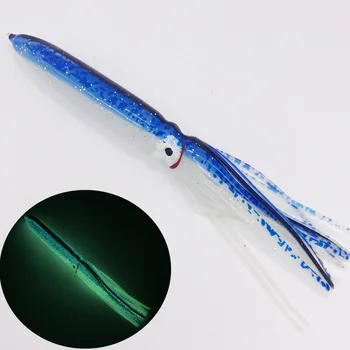 CHEERY 22 cm Bionic Artificial Soft Bait Octopus Squid Cuttlefish Lure Deep-Sea Fishing Luminous Large Carp Saltwater Fish – Soft Lure – view 3