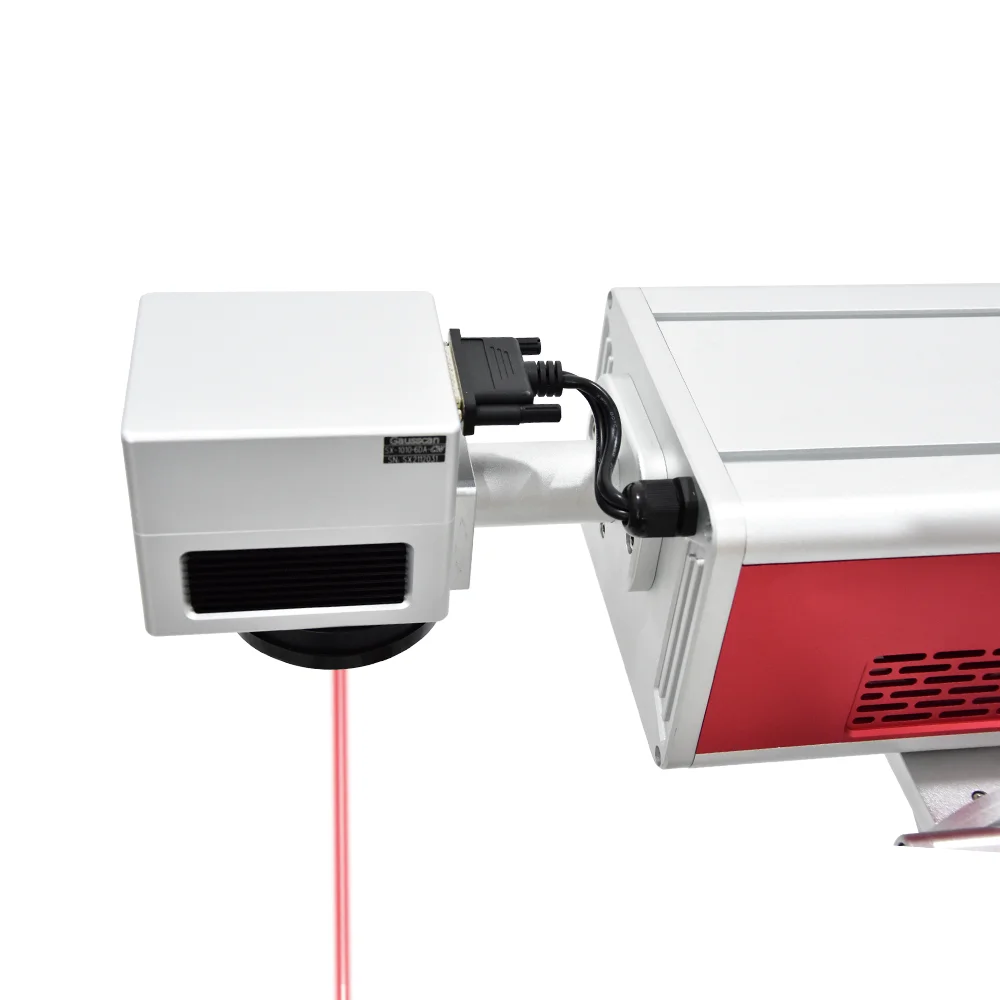 Automatic Production Line CO2 Flying  Laser Marking Machine 20w 30w 60W Laser Printer for Plastic Paper Carton Box