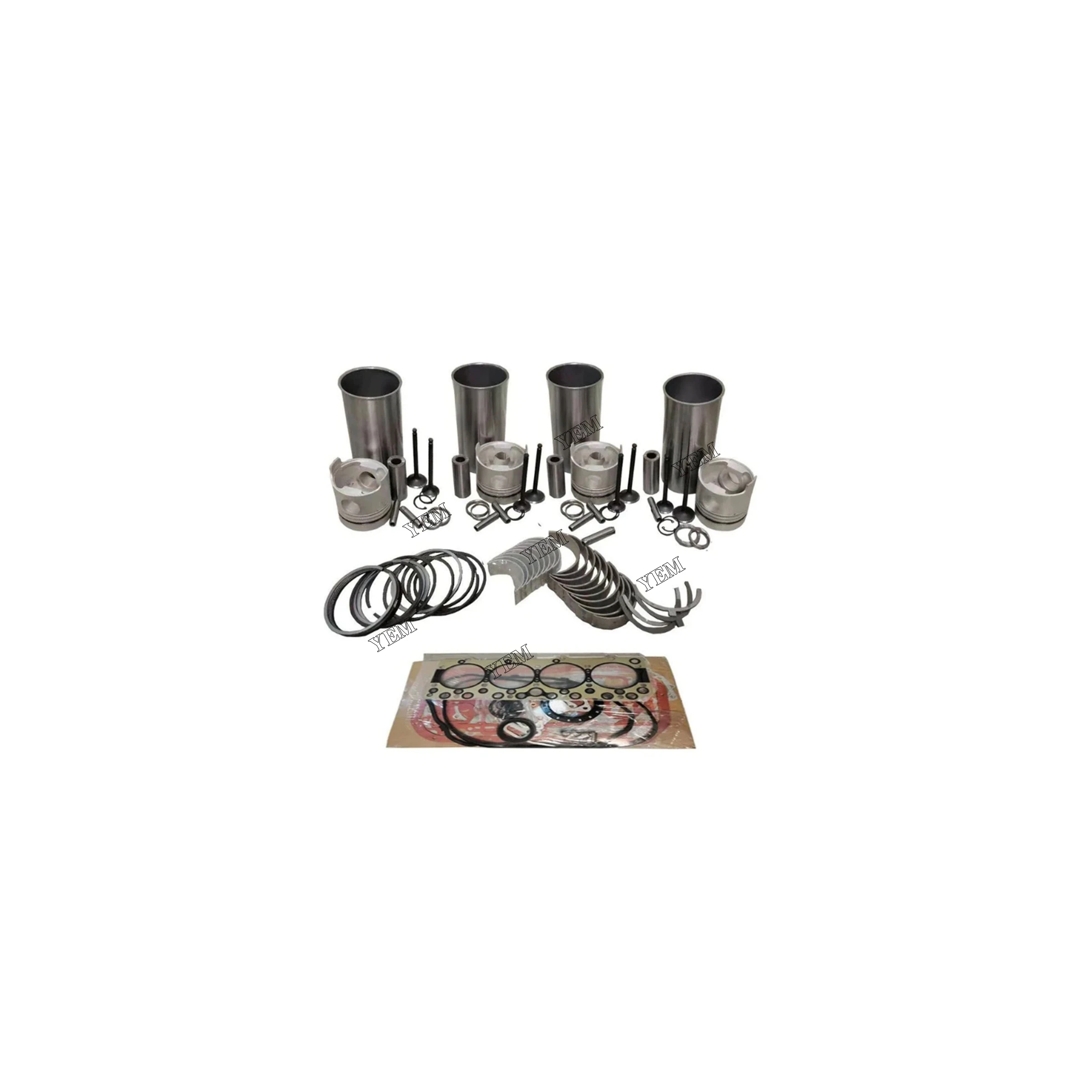 Engine Rebuild Kit Overhaul Rebuild Kit for Mitsubishi S4Q S4Q2-Y162SD Engine F16C F16D Forklift Engine Parts Manufacturer