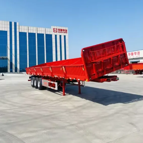 3 Axle 80cm Side Tipper Semi Trailer: 40T Payload Solution for Your Bulk Transport Pain Points