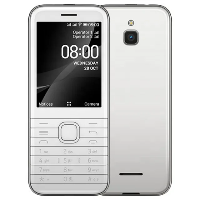 For NK 8000 4G Factory Unlocked Original Simple Super Cheap Classic Bar Unlocked Mobile Cell Phone