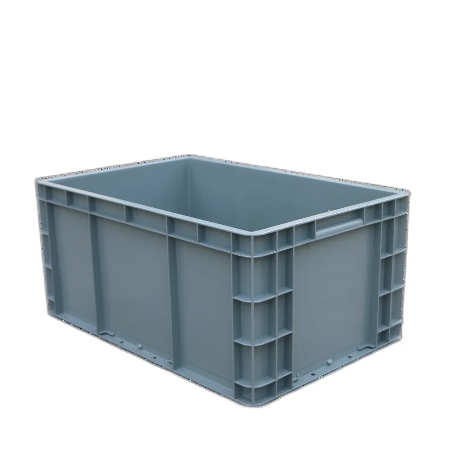 NEXARA EU4628 Tough PP Material Crates Anti-Fall Logistics Boxes Safe and Secure for Various Goods Transportation