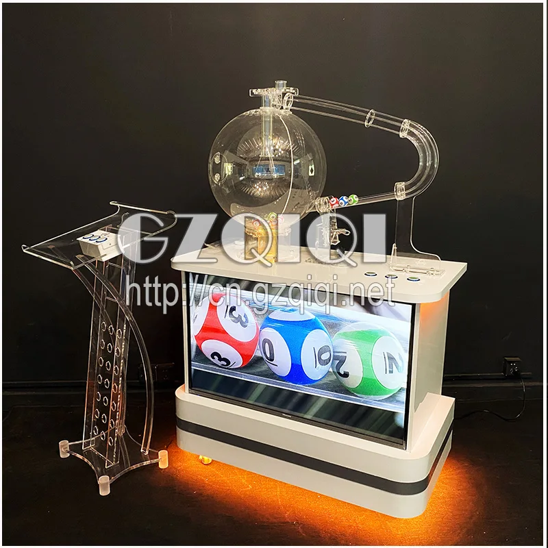 Лотерейный аппарат Air Mix с элегантным дизайном, который ищет лотерейные игры