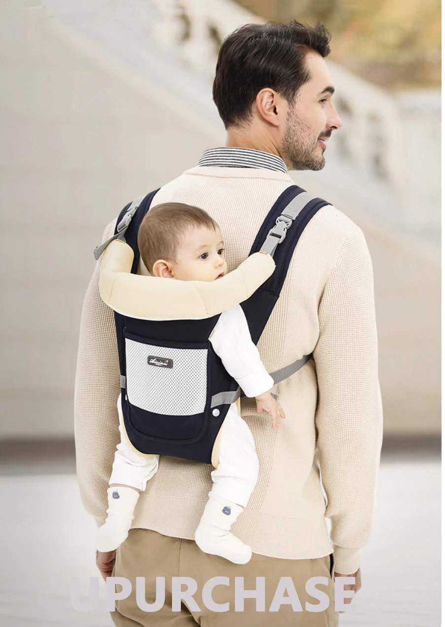 Canguru para bebê leve com mochila de quadril, de alta qualidade, respirável e multifuncional._voghion.com