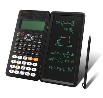 991ES Solar Digital Mechanical School Engineering Scientific Students Notepad Calculator Writing Board