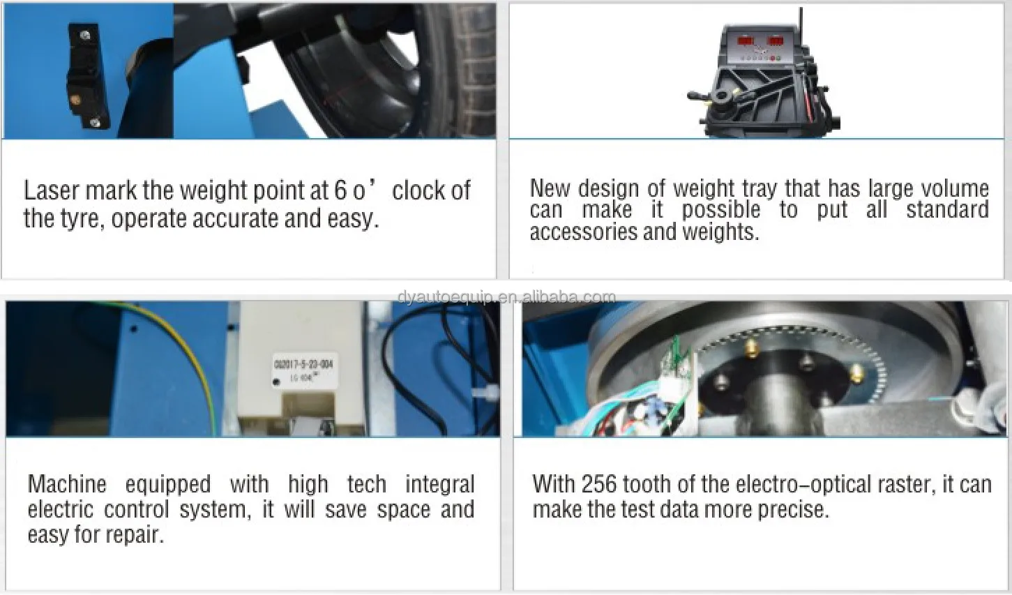 full automatic wheel alignment and balancing machine