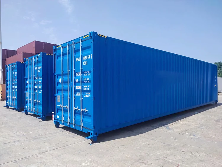 New Stock 12m Or 40 Foot Ft Length Iso Standard Van Box High Cube 40ft