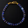 Beaded Bracelet - Lapis Lazuli Natural Stone