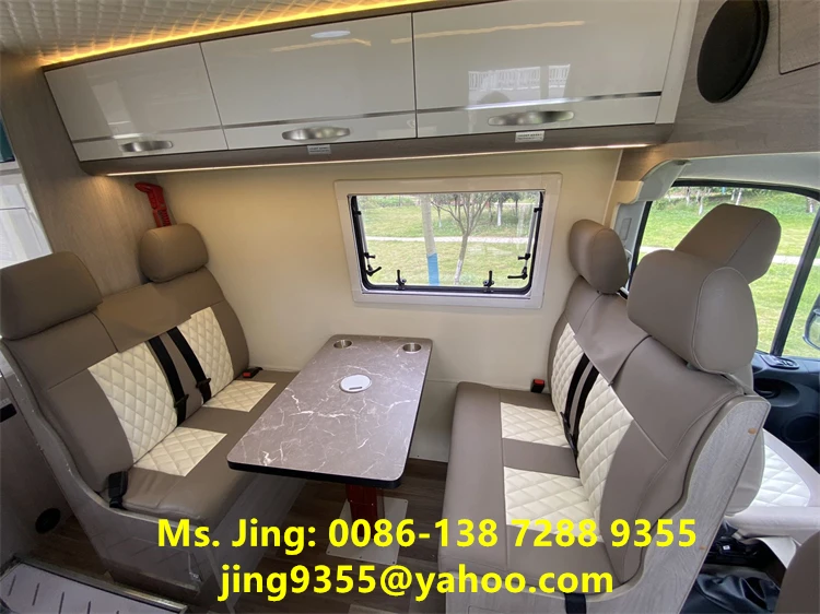 Luxury Class B Travel Vans IVECO Class B Motorhome Luxury RV For