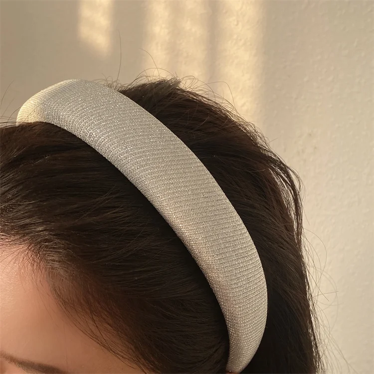 Sweet Bright Silk Thread Sponge Headband For Women Young Girl Fashion High  Skull Top Hairbands Hair Accessories Wholesale - Buy Spong Headband,Headband  For Women,Fashion Headbands Product on 