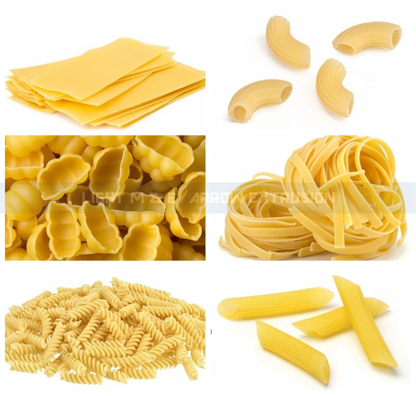 60Kg Per Hour Spaghetti  Macaroni Pasta Making Machine for Product Pasta