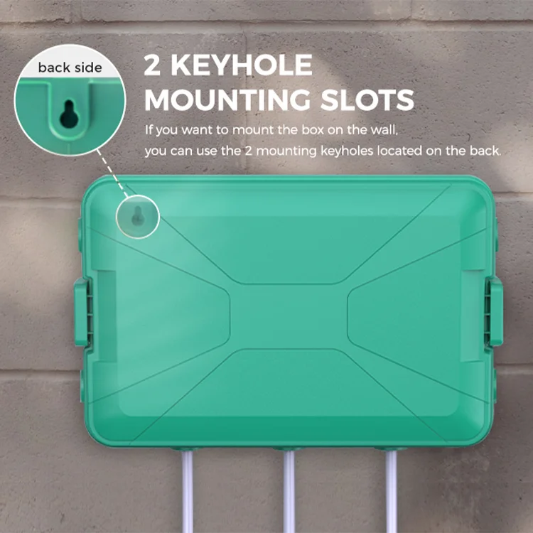 Various Color Waterproof Cable Junction Box Case Diy Design Custom