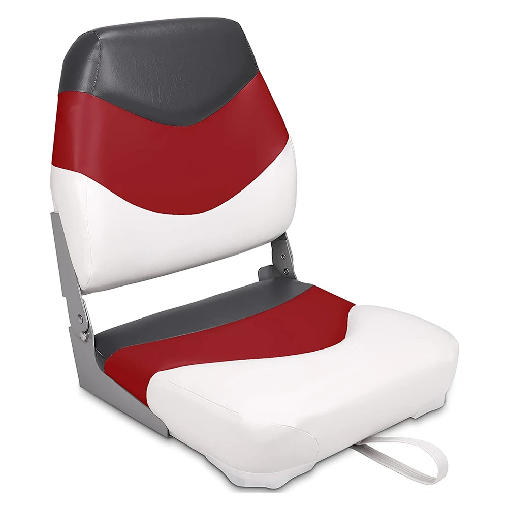 Discount Sale Bass Boat Seat Foldaway Fishing Boat Seat High Back