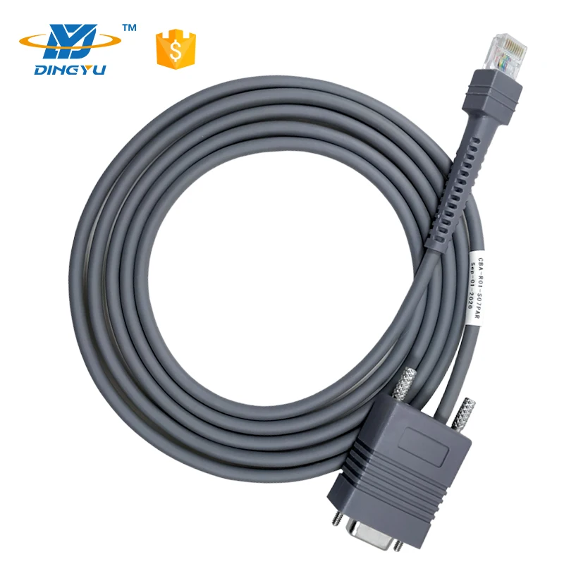 Factory Custom RJ45 USB  zebra Symbol Barcode Scanner LS2208 LS4478 Scanner Cable