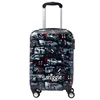 Valise de course gris foncé - 20 pouces