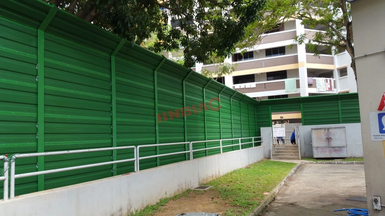 product modern design acrylic and pvc noise barrier metal sheet transparent wall acoustic sound barrier for outdoor and highway use-18
